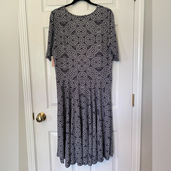 NWT Lularoe Nicole Dress Size 2X - Picture 3 of 5